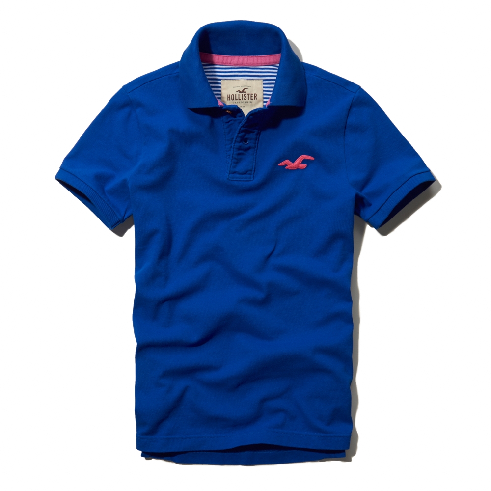 Hollister Hombres Newport Polo Corto Remera HCO4385